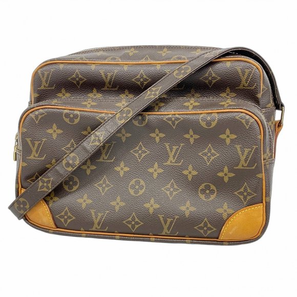 Louis Vuitton Monogram Nile Shoulder Bag M45244 Brown Women's - Picture 1 of 10